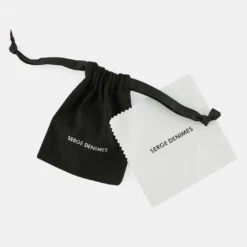 Silver Lasso Ring 17 Silver Lasso Ring -SERGE DENIMES Shop Black Linen Pouch Product Shot 4 Grey 1 963e0570 a1c2 4b0b 804a 4346a8622354 8