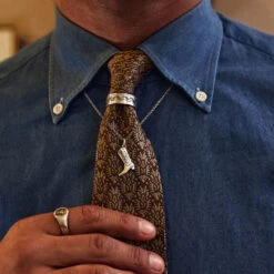 Silver Cowboy Boot Necklace 18 Silver Cowboy Boot Necklace -SERGE DENIMES Shop Cowboy Boot Necklace