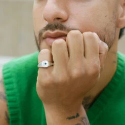 Silver Envy Signet Ring -SERGE DENIMES Shop Envy Ring