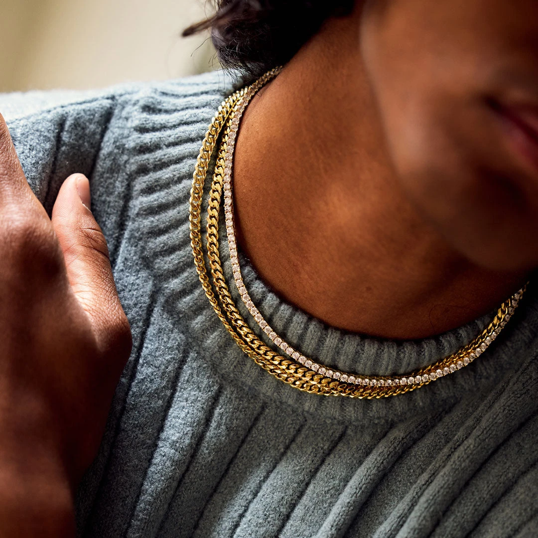 Gold 5mm Curb Chain 10 Gold 5mm Curb Chain - Image 8