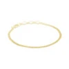 Gold Flat Cuban Chain Bracelet -SERGE DENIMES Shop Gold Flat Cuban Chain Bracelet White 1 33344ec2 9288 432c a5a2 053410259285
