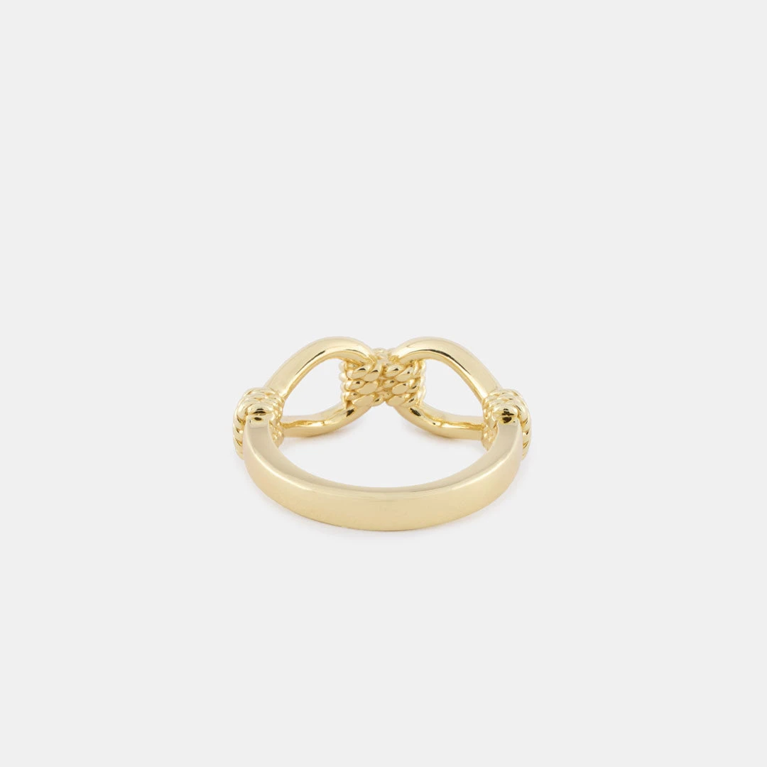 Gold Lasso Ring 7 Gold Lasso Ring - Image 5