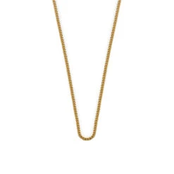 Gold 1.5mm Curb Chain