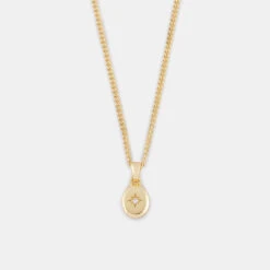 Gold Polaris Necklace 10 Gold Polaris Necklace -SERGE DENIMES Shop Gold Polaris Grey 1 Product Shot c49e0805 e01f 4fb5 83fd 6e9e5d25d1b6