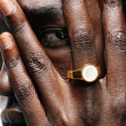 Gold Round Mother Of Pearl Ring 14 Gold Round Mother Of Pearl Ring -SERGE DENIMES Shop Gold Round Mother of Pearl Ring 902ad9ae 63a0 4a81 893c e95787ce91a6