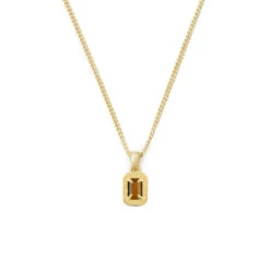 Gold Tigers Eye Blush Necklace