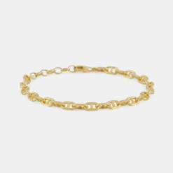 Gold Wanted Bracelet 12 Gold Wanted Bracelet -SERGE DENIMES Shop Gold Wanted Bracelet Grey 1
