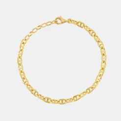 Gold Wanted Bracelet 13 Gold Wanted Bracelet -SERGE DENIMES Shop Gold Wanted Bracelet Grey 2