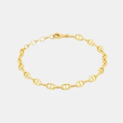 Gold Wanted Bracelet 14 Gold Wanted Bracelet -SERGE DENIMES Shop Gold Wanted Bracelet Grey 3