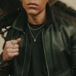 Gold Wheat Chain 17 Gold Wheat Chain -SERGE DENIMES Shop Gold Wheat Chain