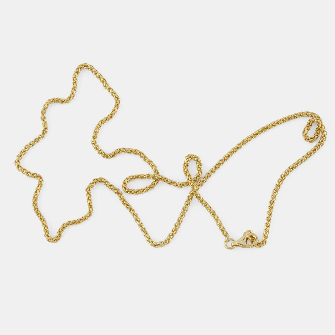Gold Wheat Chain 7 Gold Wheat Chain - Image 5