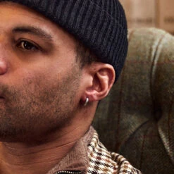 Silver Lasso Hoop Earring 18 Silver Lasso Hoop Earring -SERGE DENIMES Shop Lasso Earring