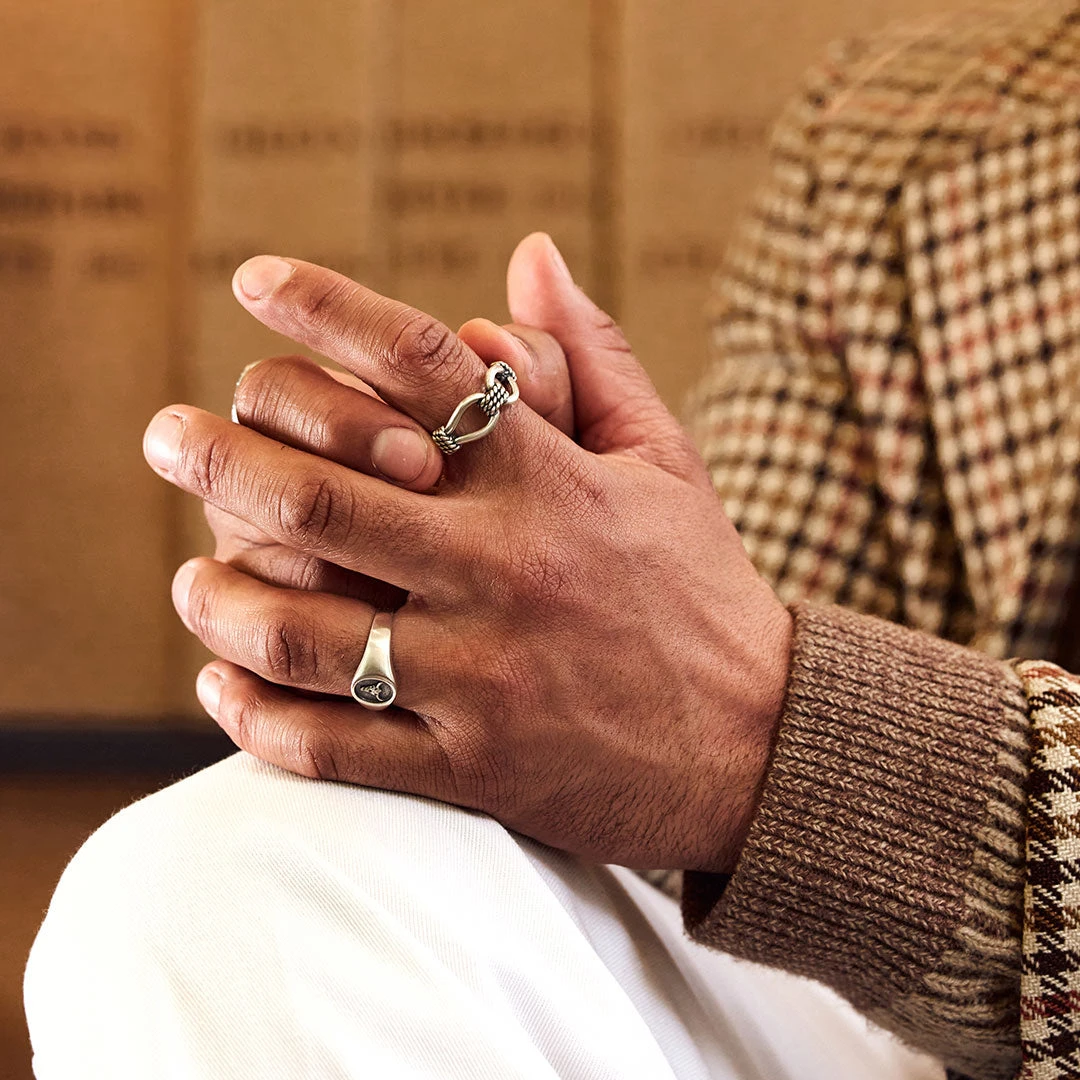 Silver Lasso Ring 9 Silver Lasso Ring - Image 7