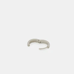 Silver Huggie Earring -SERGE DENIMES Shop SILVER HUGGIE GREY4