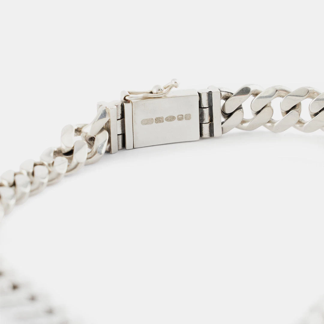 Silver 12mm Curb Chain 5 Silver 12mm Curb Chain - Image 4