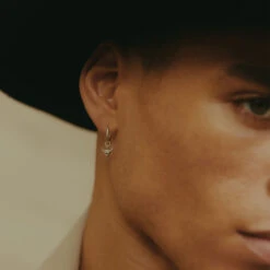 Silver Bull Earring 17 Silver Bull Earring -SERGE DENIMES Shop Silver Bull Earring Model 1