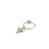 Silver Bull Earring 1 Silver Bull Earring -SERGE DENIMES Shop Silver Bull Earring White 1