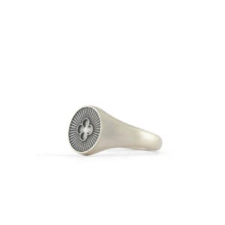 SERGE DENIMES Shop 48 SERGE DENIMES Shop -SERGE DENIMES Shop Silver Clover Ring White 2