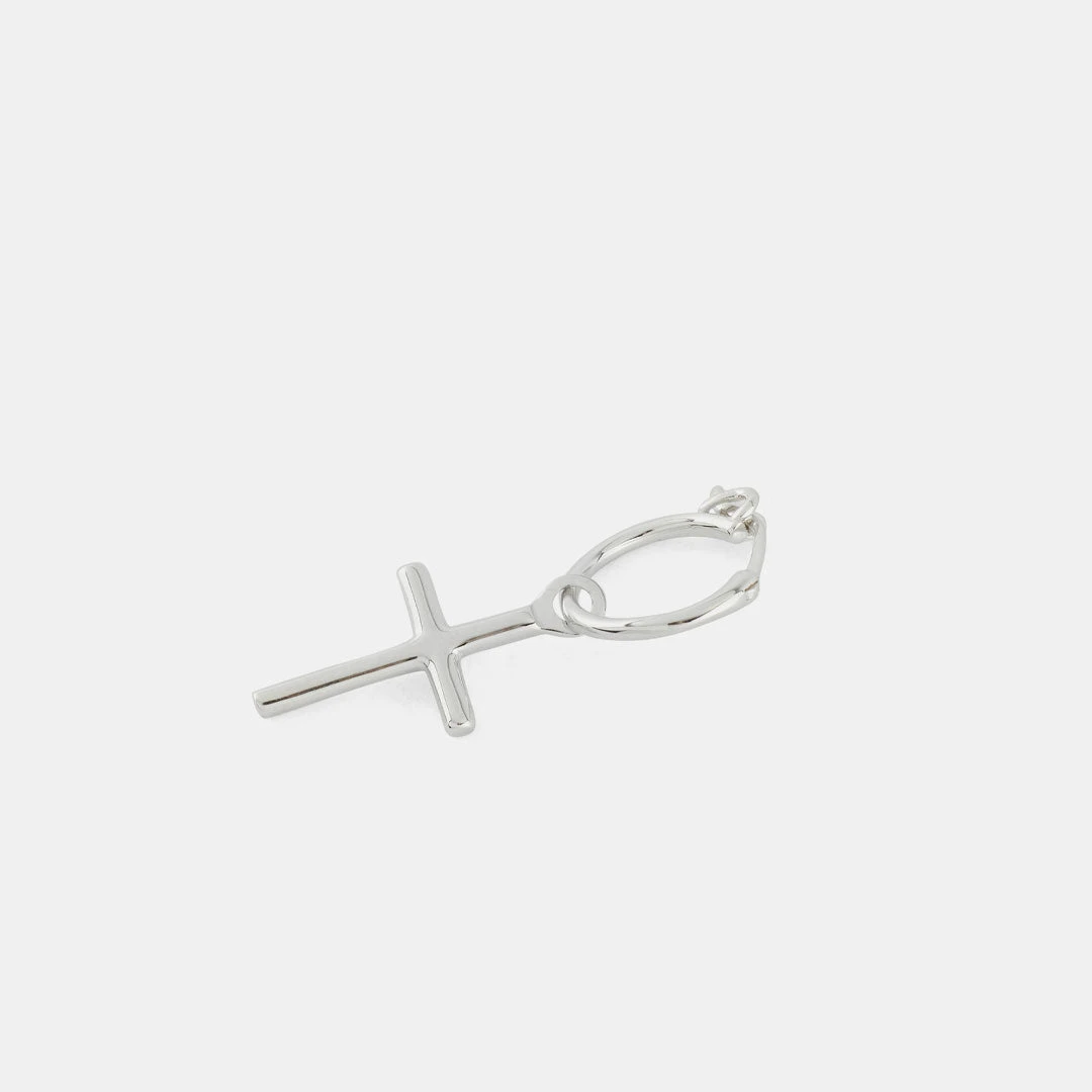 Silver Cross Earring 8 Silver Cross Earring - Image 6