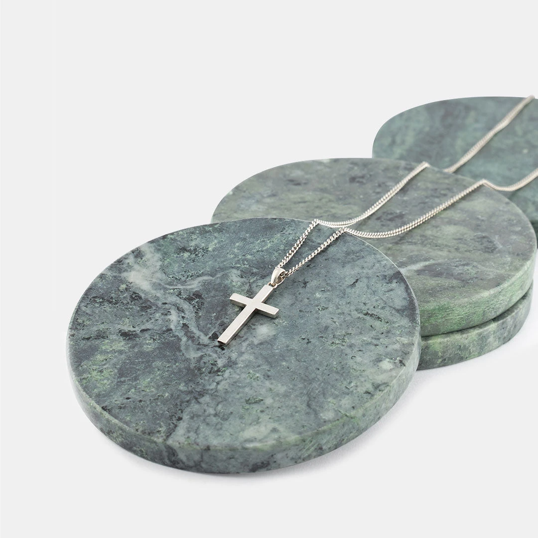 Silver Cross Necklace 10 Silver Cross Necklace - Image 8