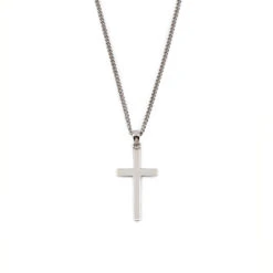 Silver Cross Necklace