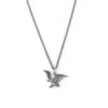 Silver Eagle Necklace -SERGE DENIMES Shop Silver Eagle Necklace White 1 1
