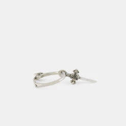 Silver Estoc Earring 14 Silver Estoc Earring -SERGE DENIMES Shop Silver Estoc Earring Grey 3