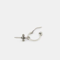 Silver Estoc Earring 15 Silver Estoc Earring -SERGE DENIMES Shop Silver Estoc Earring Grey 4