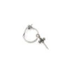 Silver Estoc Earring 2 Silver Estoc Earring -SERGE DENIMES Shop Silver Estoc Earring White 1