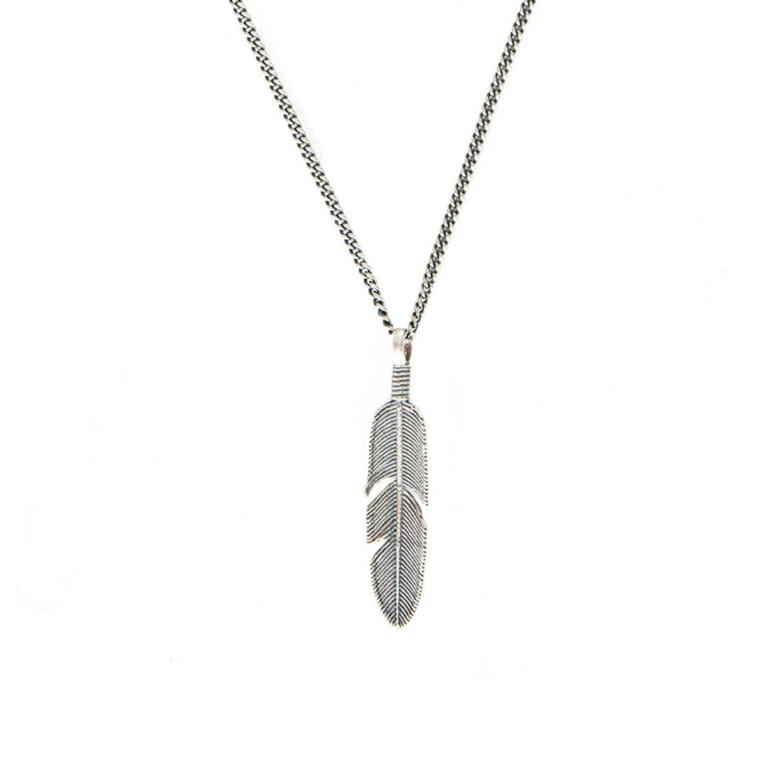 Silver Ethereal Feather Necklace 3 Silver Ethereal Feather Necklace