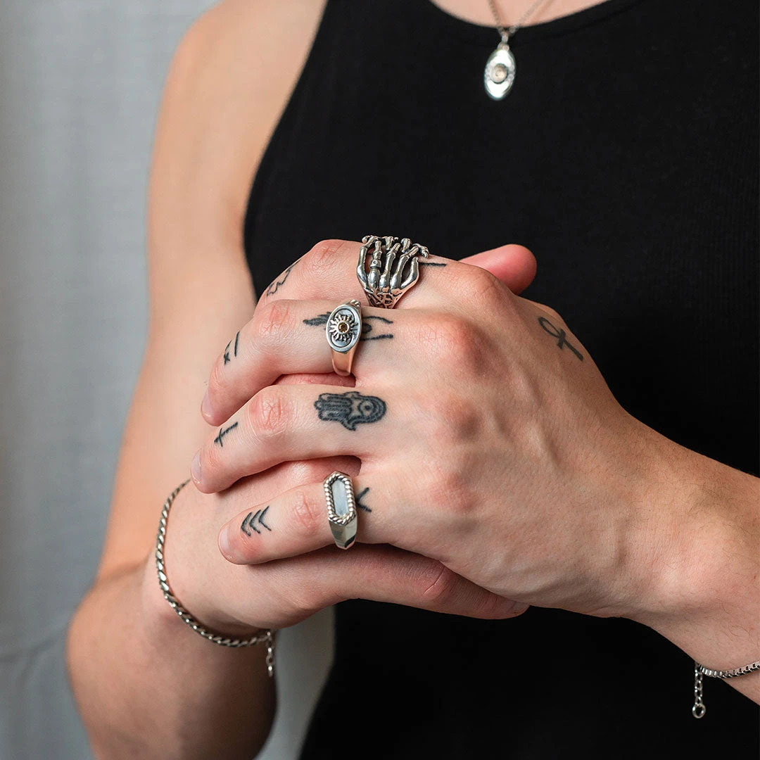 Silver Helios Ring 9 Silver Helios Ring - Image 7