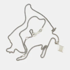 Silver Jewel Necklace -SERGE DENIMES Shop Silver Jewel Necklace White 3