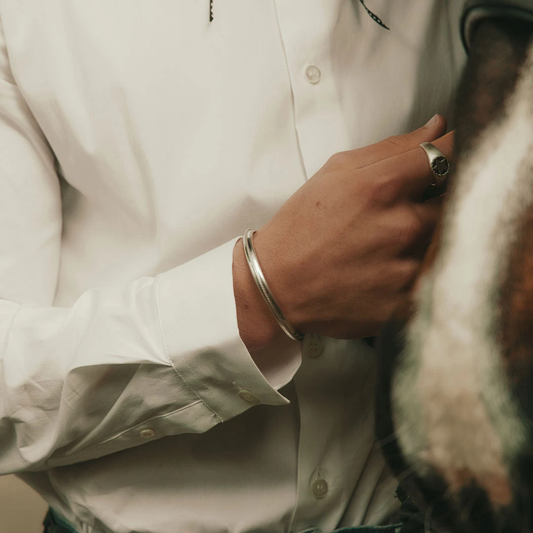 Silver Lasso Cuff 9 Silver Lasso Cuff - Image 7