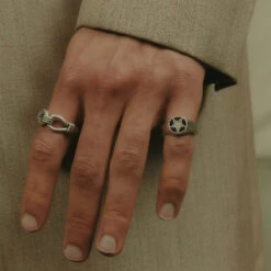 Silver Sheriff Ring -SERGE DENIMES Shop Silver Lasso Ring Silver Sheriff Ring 85b4f298 9d9c 4743 b4a8 67baf3418abf