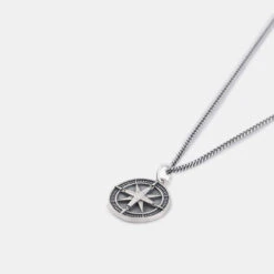 Silver Napoleon Necklace 12 Silver Napoleon Necklace -SERGE DENIMES Shop Silver Napoleon Necklace Grey 2 926f8604 9ef6 4203 979c b5129e249630