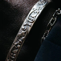 Silver Pergola Cuff -SERGE DENIMES Shop Silver Pergola Bangle