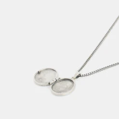 Silver Pergola Locket 14 Silver Pergola Locket -SERGE DENIMES Shop Silver Pergola Locket Grey 2