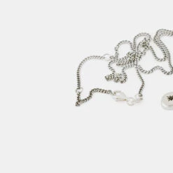 Silver Polaris Necklace 17 Silver Polaris Necklace -SERGE DENIMES Shop Silver Polaris Necklace Grey 4