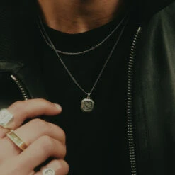 Silver Rodeo Necklace 17 Silver Rodeo Necklace -SERGE DENIMES Shop Silver Rodeo Necklace