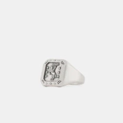 Silver Rodeo Ring -SERGE DENIMES Shop Silver Rodeo Ring Product Shot 2 Grey
