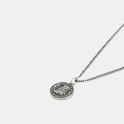 Silver Roper Necklace 13 Silver Roper Necklace -SERGE DENIMES Shop Silver Roper Necklace Grey 2