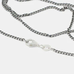 Silver Roper Necklace 15 Silver Roper Necklace -SERGE DENIMES Shop Silver Roper Necklace Grey 4