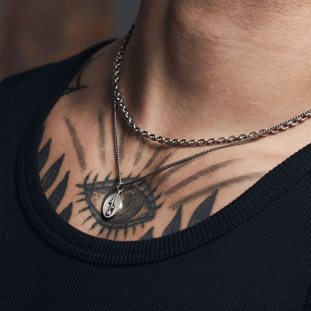 Silver Rose Necklace 11 Silver Rose Necklace - Image 9