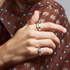 Silver Royal Envy Ring 15 Silver Royal Envy Ring -SERGE DENIMES Shop Silver Royal Envy Ring