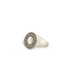 SERGE DENIMES Shop 15 SERGE DENIMES Shop -SERGE DENIMES Shop Silver Saloon Ring White 2