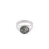 Silver St Christopher Ring -SERGE DENIMES Shop Silver St Christopher Ring Product Shot Tilt White
