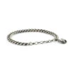 Silver Stetson Bracelet 1 Silver Stetson Bracelet -SERGE DENIMES Shop Silver Stetson Bracelet White 1