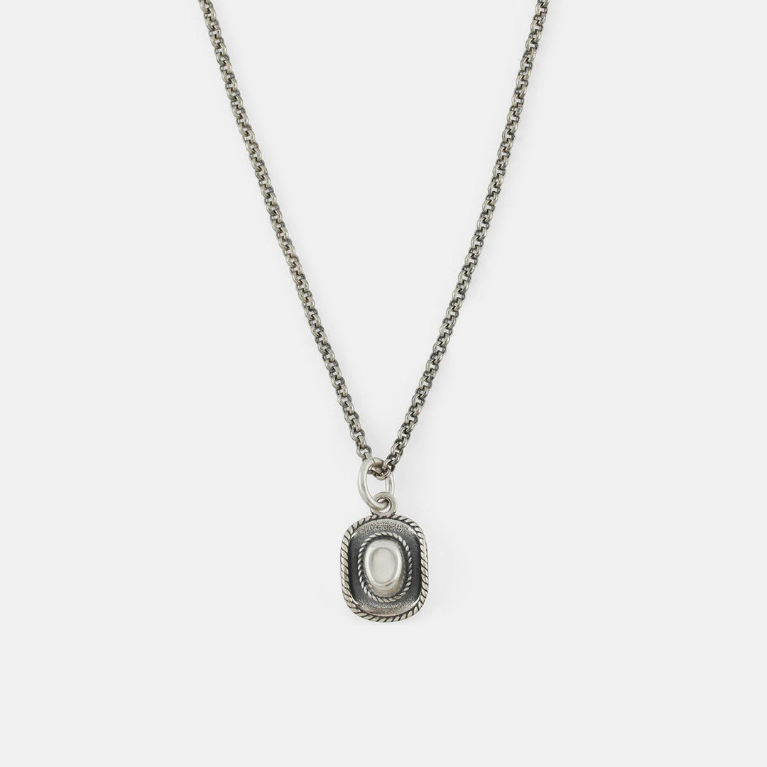 Silver Stetson Necklace 5 Silver Stetson Necklace - Image 3