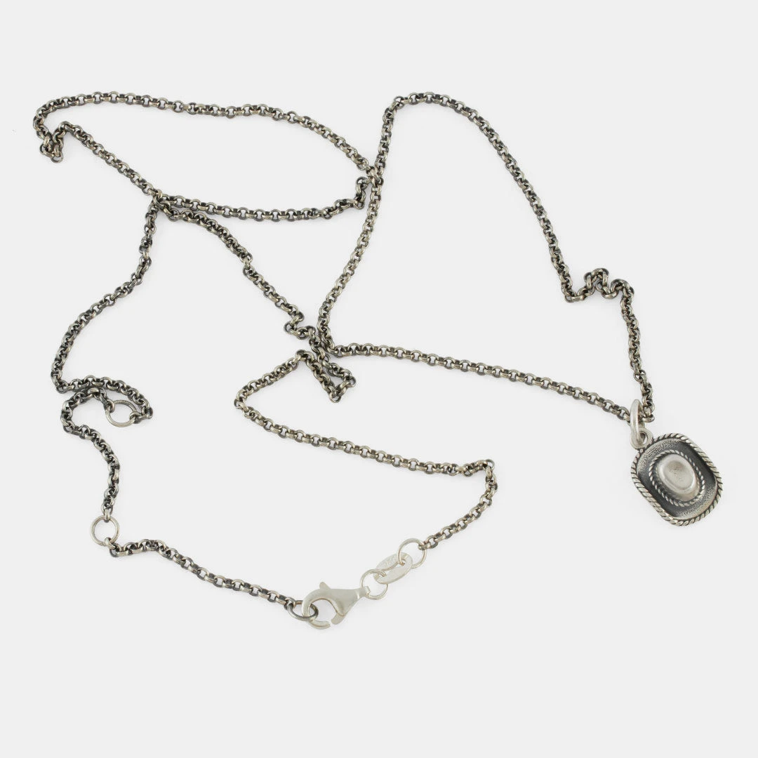 Silver Stetson Necklace 7 Silver Stetson Necklace - Image 5