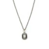 Silver Stetson Necklace -SERGE DENIMES Shop Silver Stetson Necklace White 1